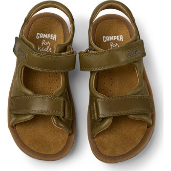 Sandales et Nu-pieds Camper Sandales cuir BICHO vertfonc - Chaussures Sandale Enfant 69 