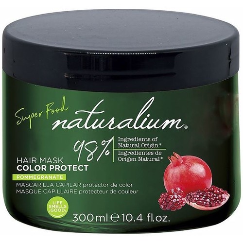 Beauté Femme Soins & Après-shampooing Naturalium Super Food Pommegranate Color Protect Hair Mask 