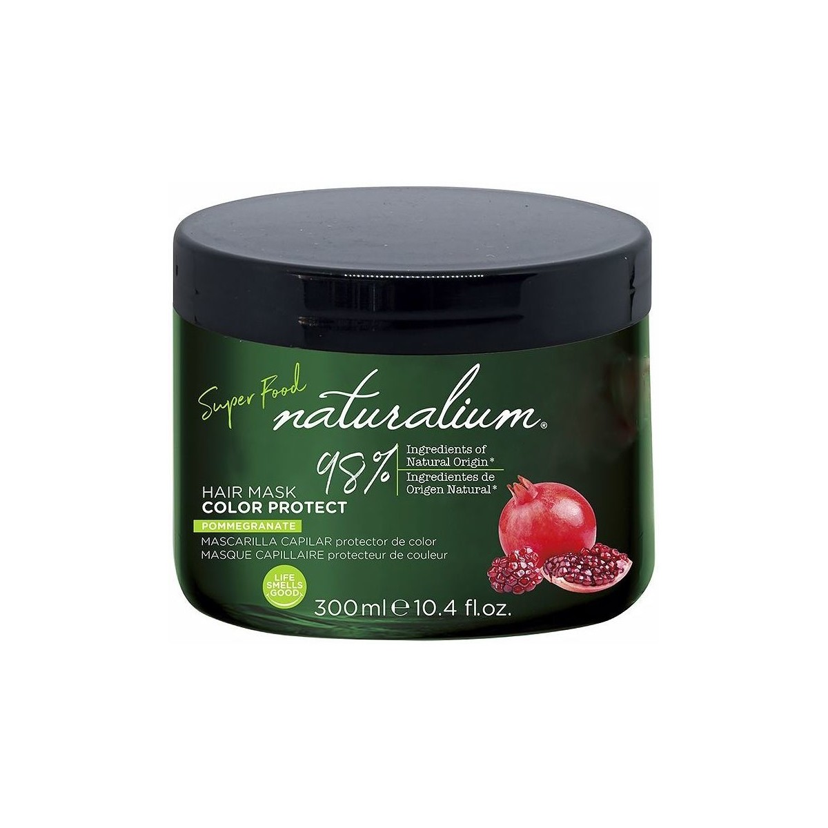 Beauté Femme Soins & Après-shampooing Naturalium Super Food Pommegranate Color Protect Hair Mask 