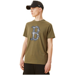 Vêtements Homme T-shirts & Polos New-Era MLB SEASONAL INFILL BOSRED Vert