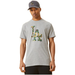 Vêtements Homme T-shirts manches courtes New-Era Tee-shirt Gris