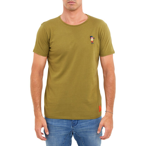 Homme Pullin T-shirtVERT - Vêtements T-shirts manches courtes Homme 39 