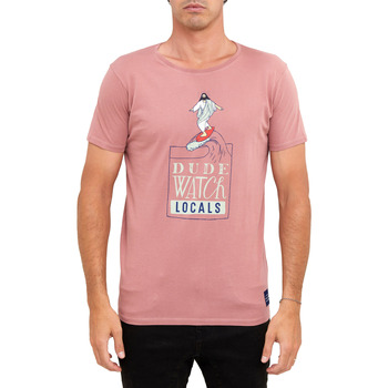 Vêtements Homme Housses de coussins Pullin T-shirt  LOCALSROSE Rose