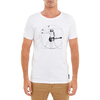 Vêtements Homme Soins corps & bain Pullin T-shirt  DAVINCIWHT Blanc