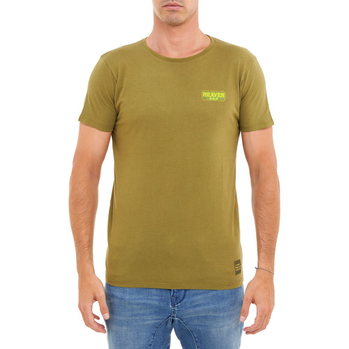 Vêtements Homme Effacer les critères Pullin T-shirt  HEAVENKAKI Vert