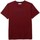 Vêtements Femme T-shirts & Polos Lacoste T shirt  Femme Col Rond Ref 54790 J9P Bordeaux Rouge