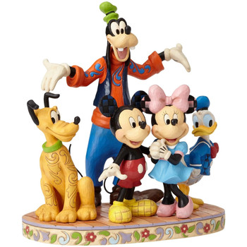 Maison & Déco Statuettes et figurines Enesco Statuette de Collection Mickey et ses amis Beige