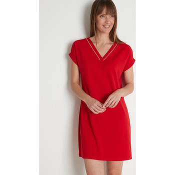 Vêtements Balsamik Robe forme housse rouge - Vêtements Robes Femme 48 
