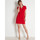 Vêtements Femme Robes Daxon by  - Robe forme housse Rouge