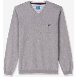 Vêtements Homme Pulls Oxbow Pull col V P0PIVEGA Gris Chine