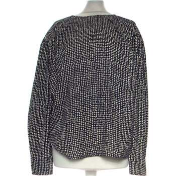 Vêtements Femme Tops / Blouses H&M cintr blouse  36 - T1 - S Noir Noir