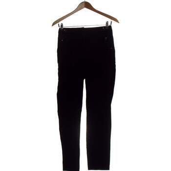 Vêtements Femme Pantalons H&M Pantalon Droit Femme  34 - T0 - Xs Noir