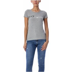 Vêtements Femme T-shirts & Polos Emporio Armani EA7 6KTT58 TJ2HZ Gris