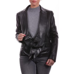Vêtements Femme Vestes en cuir / synthétiques Milpau Marie Noir Noir