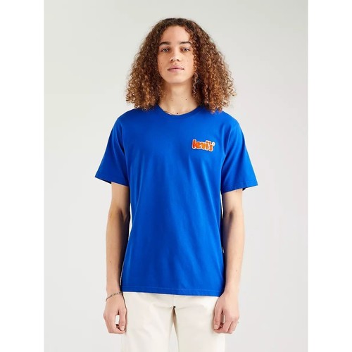 Vêtements Homme T-shirts & Polos Levi's 16143 0398 RELAXED TEE-SURF BLUE Bleu
