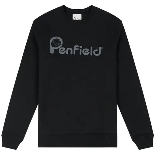 Vêtements Homme Sweats Penfield Sweatshirt centralt Bear Chest Print Noir