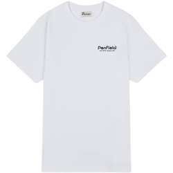Vêtements Homme T-shirts manches courtes Penfield T-shirt  Hudson Script Blanc