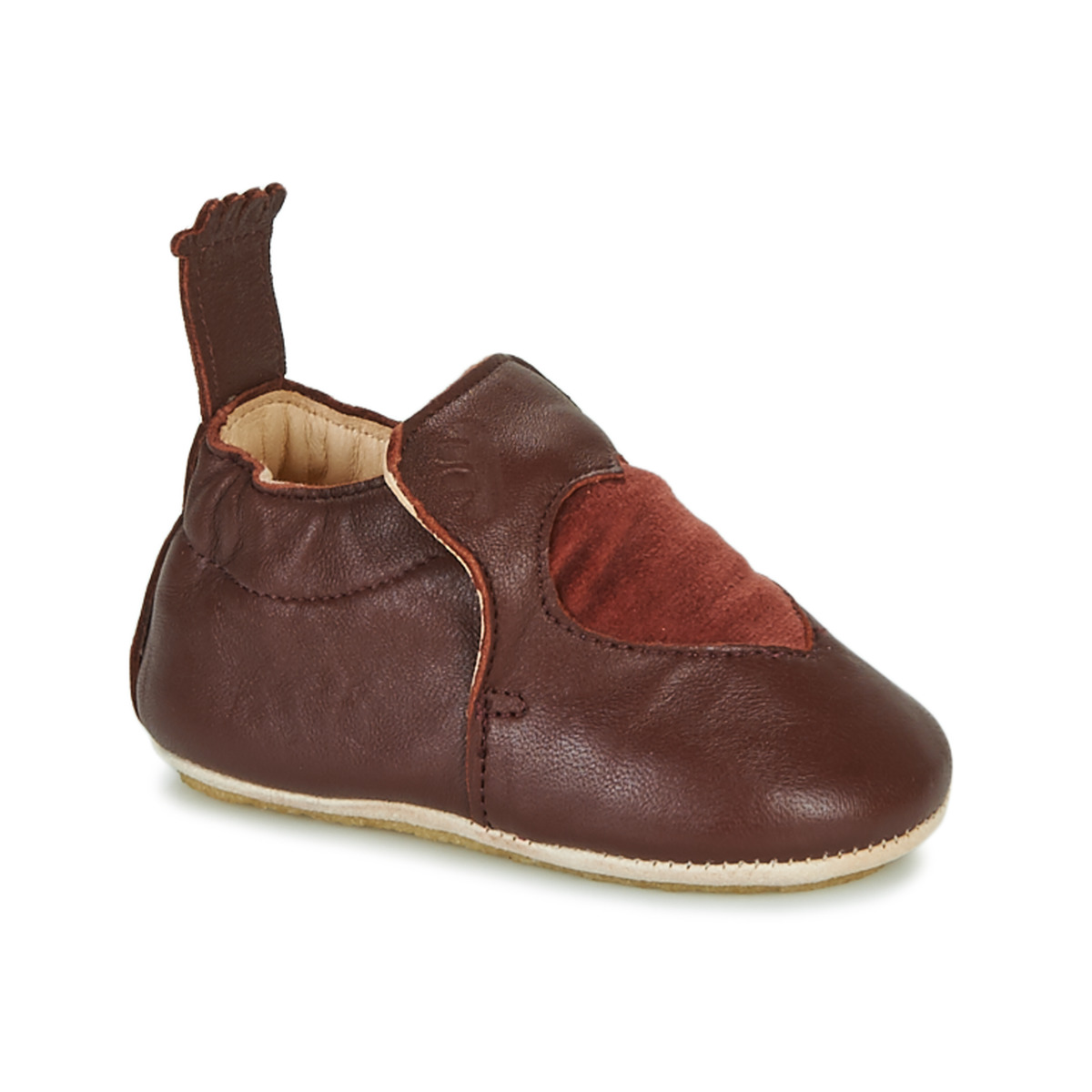 Chaussures Enfant Le tote bag est en coton bio certifié Ecocert BLUBLU COEUR Bordeaux