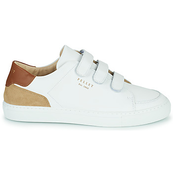 Chaussures Homme Baskets basses Pellet SID Blanc