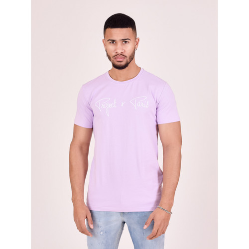 Vêtements Homme T-shirts & Polos Project X Paris Tee Shirt 1910076 Violet