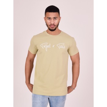 Vêtements Homme T-shirts manches courtes Project X Paris Tee Shirt 1910076 Kaki