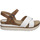 Chaussures Femme Sandales et Nu-pieds Josef Seibel Clea 10, weiss-kombi Blanc