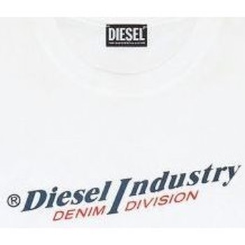 T-shirts Manches Courtes Diesel A03741-0PITA T-DIEGOR-IND-141 Blanc - Vêtements T-shirts manches courtes Homme 70 