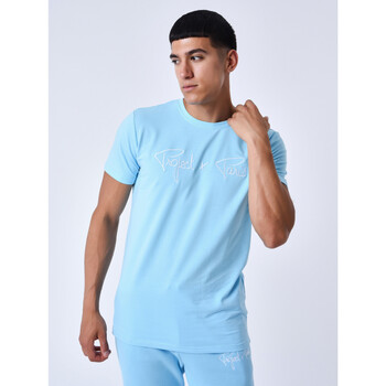 Vêtements Homme T-shirts manches courtes Jack & Jones Tee Shirt 1910076 Bleu clair