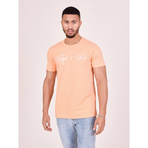 Vêtements Homme Tables basses dextérieur Fleur De Safran Tee Shirt 1910076 Orange