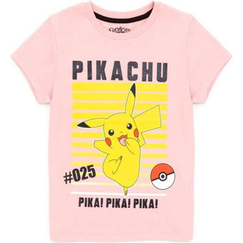 Vêtements Fille T-shirts manches longues Pokemon  Rouge