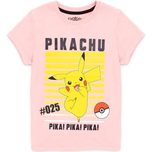 Vêtements Fille T-shirts manches longues Pokemon NS6486 Rouge
