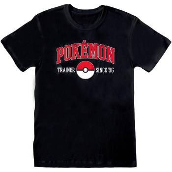 Vêtements T-shirts manches longues Pokemon  Noir