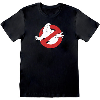 Vêtements T-shirts manches longues Ghostbusters  Noir