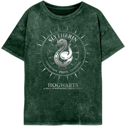 Vêtements Femme T-shirts manches courtes Harry Potter  Vert