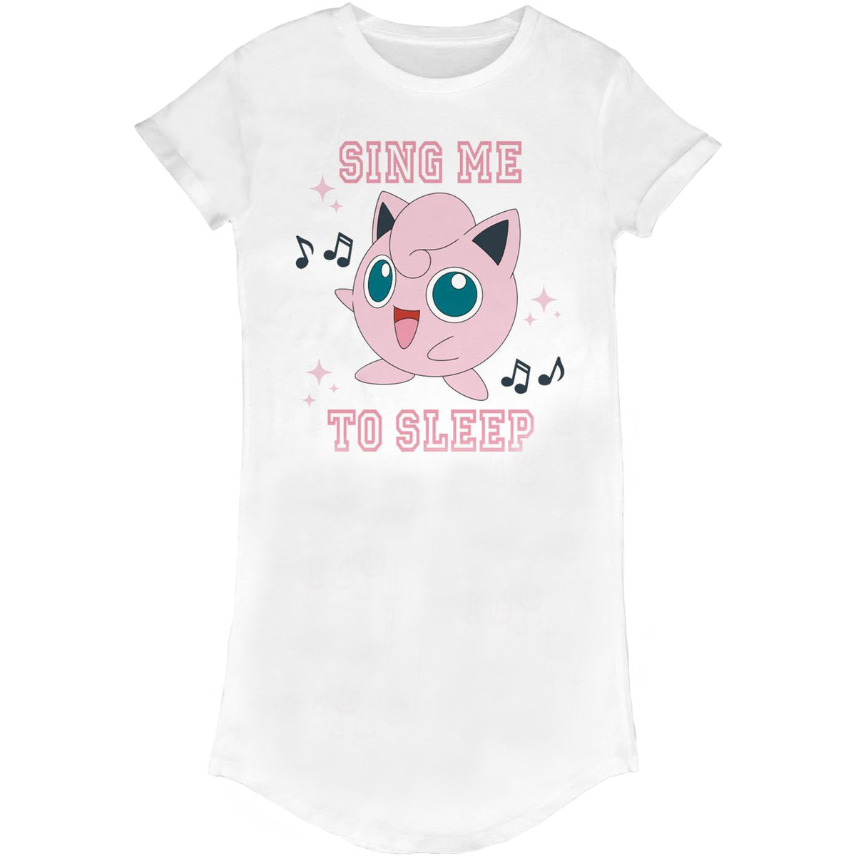 Vêtements Femme Robes Pokemon Sing Me To Sleep Blanc