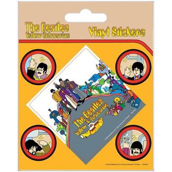 Tableaux / toiles Stickers The Beatles TA6043 Multicolore