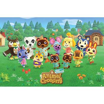 Maison & Déco Affiches / posters Animal Crossing TA7668 Multicolore