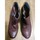 Chaussures Femme Bottines Dkode bottines cuir bordeaux à jolis talons Bordeaux