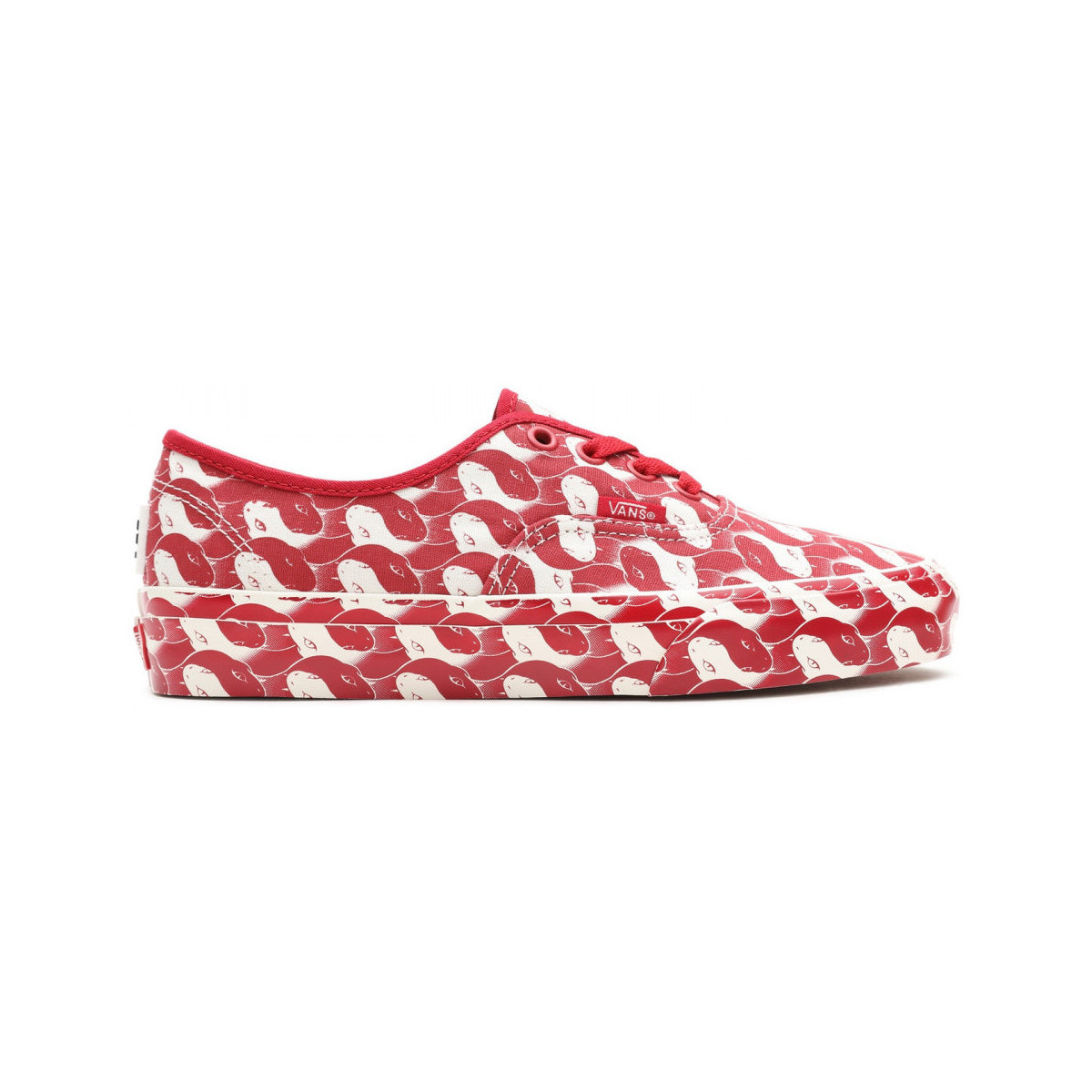 Chaussures Chaussures de Skate Vans Authentic Rouge
