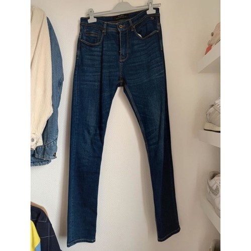Zara Jean bleu zara Bleu - Vêtements Jeans slim Homme 25,00 €
