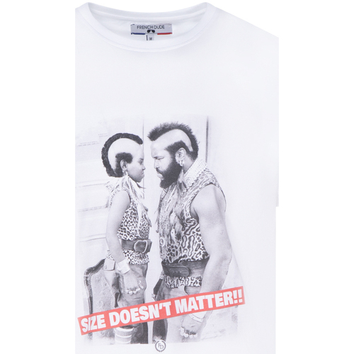Vêtements Homme T-shirts & Polos French Dude T-shirt coton biologique Blanc