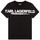 Vêtements Enfant T-shirts & Polos Karl Lagerfeld Tee shirt junior  noir Z25336/09B Noir