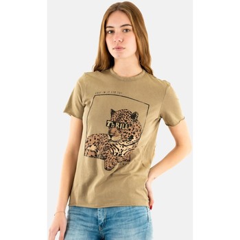 Vêtements Femme T-shirts LOWs courtes Only 15254416 marron