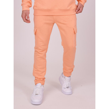 Vêtements Homme Pantalons de survêtement Long Sleeve 12GG Crew Neck Sweater Jogging TU214907 Orange