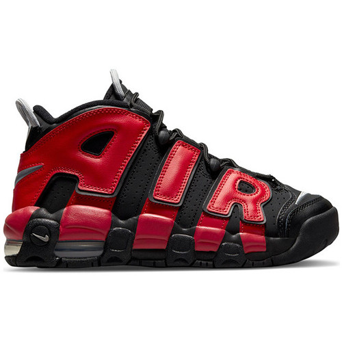 Chaussures Enfant Basketball Nike There Air More Uptempo (GS) / Noir Noir