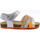 Chaussures Fille Sandales et Nu-pieds Billowy 7060C02 Argenté
