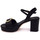 Chaussures Femme Sandales et Nu-pieds Gianmarco Sorelli 2134/nora Noir