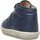 Chaussures Fille Bottines Falcotto Chaussures à lacets en nappa brossé CONTE Bleu