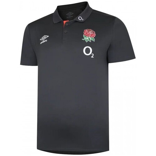 Vêtements T-shirts & Polos Umbro POLO DE RUGBY ANGLETERRE HOMME Rose