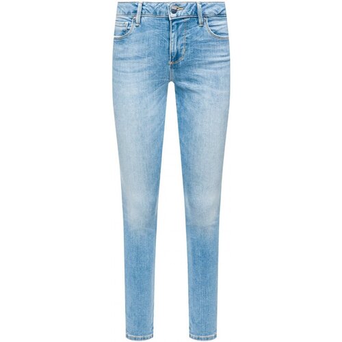 Vêtements Femme Print Jeans slim Guess W01A99 D38R4 Bleu